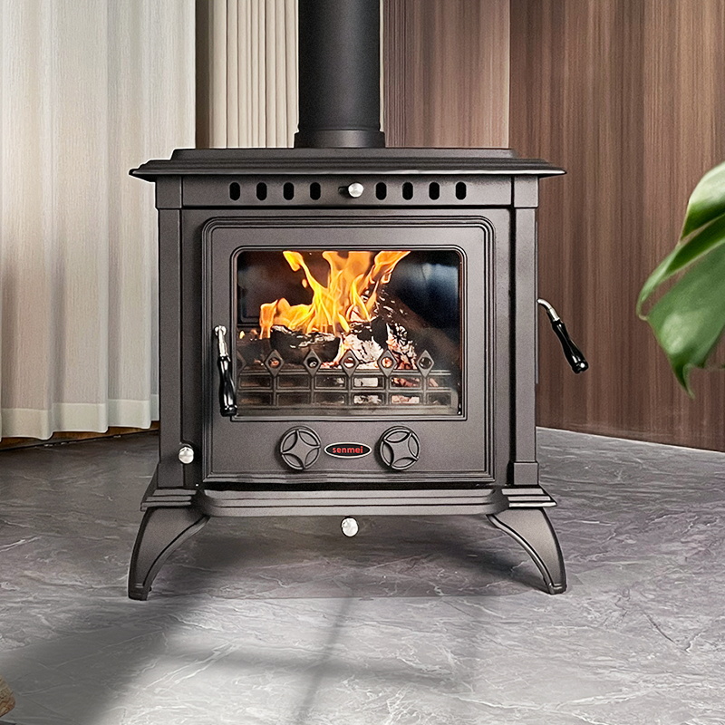 01- Cast Iron Wood Stove